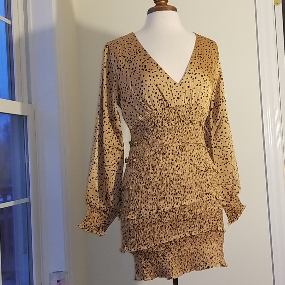 STYLE RACK Bodycon Ruffle Leopard Dress - Picture 7 of 12